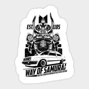 WAY OF SAMURAI (BLACK) Sticker